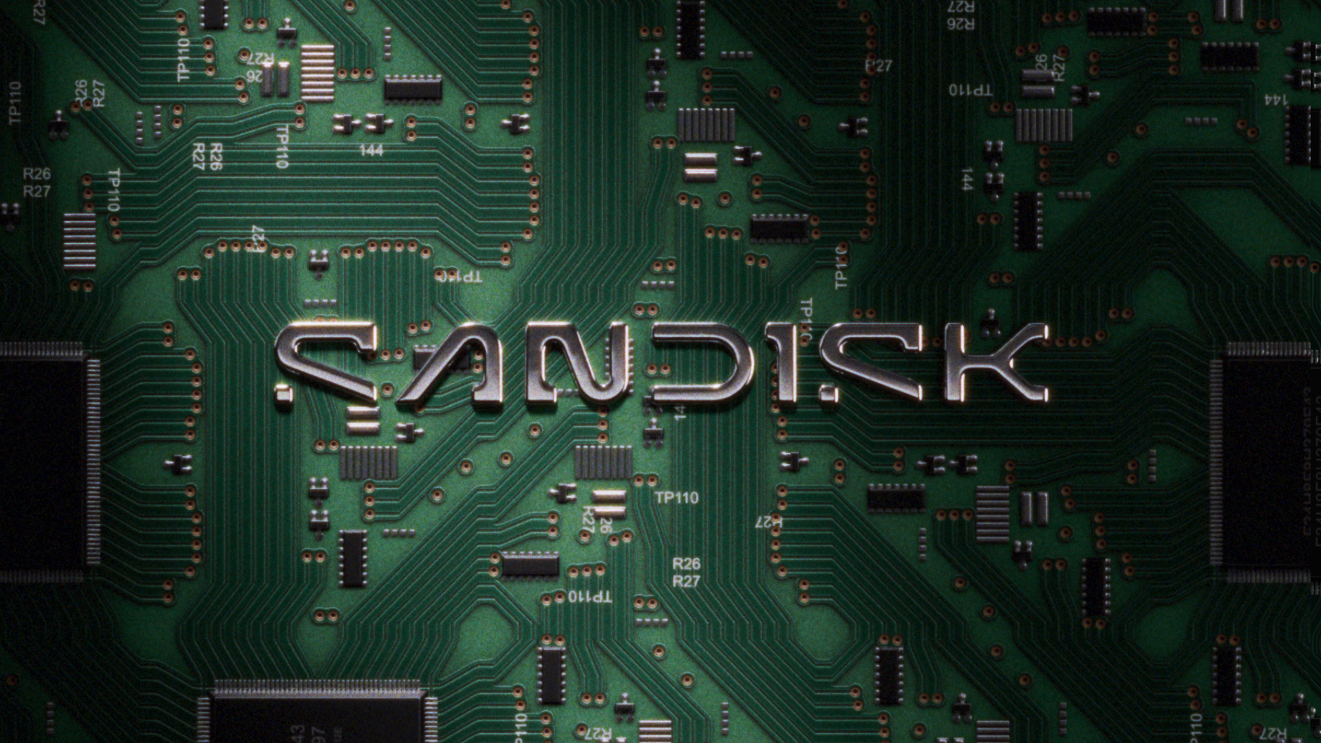 01 SANDISK LOGO SIZZLE 40s horizontal (0-00-38-02)